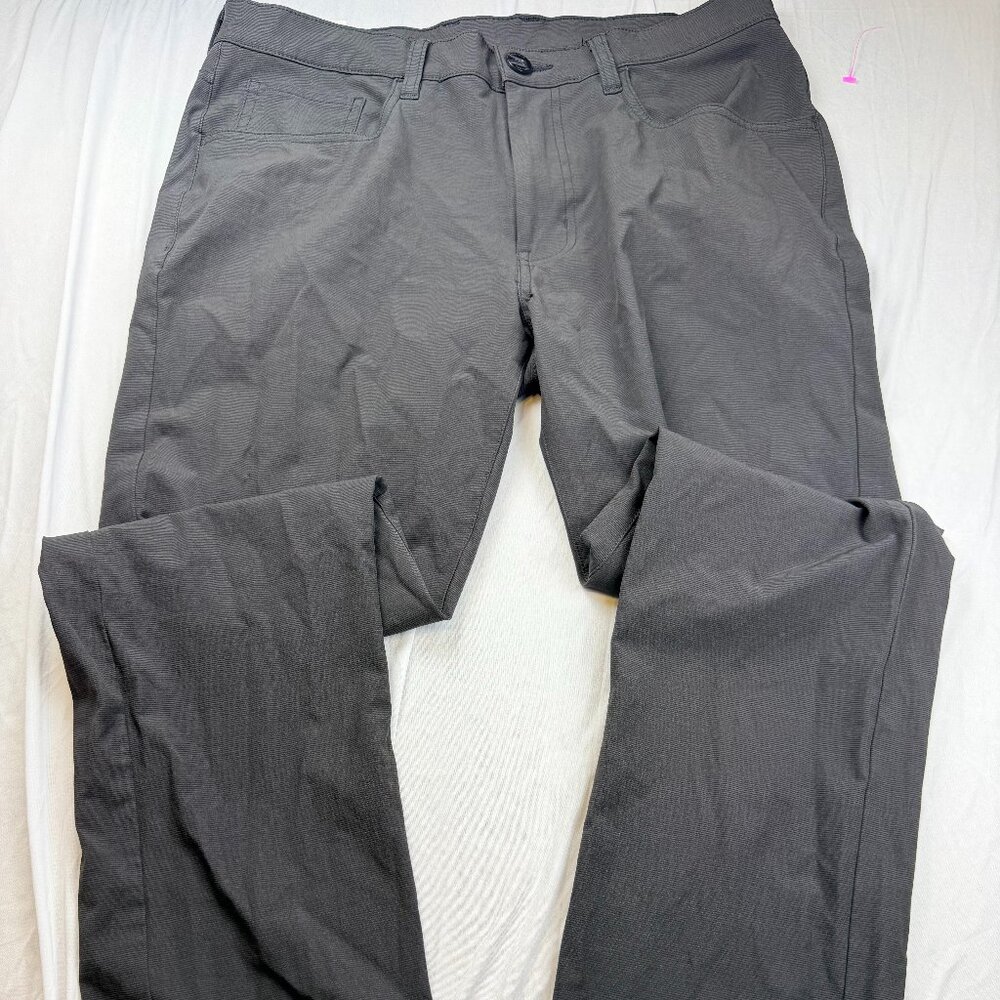 Mens Golf Pant PGA Tour Mens Flat Front Stretch Golf Pant with Active W
